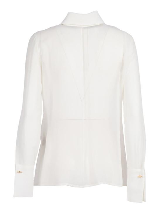26SS 엘리자베타프랜치 블라우스 CA14861E2 360 244153 WHITE - ELISABETTA FRANCHI