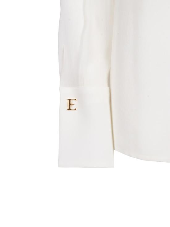 26SS 엘리자베타프랜치 블라우스 CA14861E2 360 244153 WHITE - ELISABETTA FRANCHI