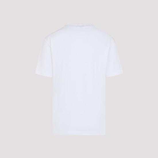26SS 조르지오 아르마니 반팔 티셔츠 GM001085 TE10629 0002 WHITE - GIORGIO ARMANI