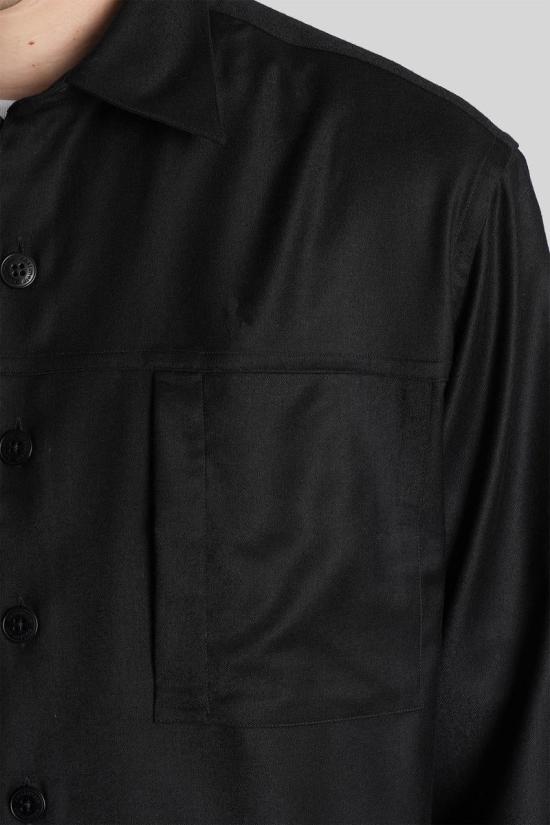 25FW 코스투메인 긴팔 셔츠 432393 Z22 Black - COSTUMEIN