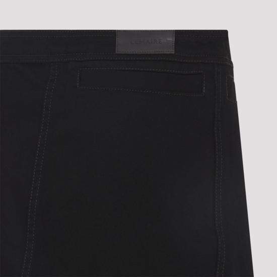 26SS 르메르 미디 스커트 SK1072 LD1071 999 Black - LEMAIRE