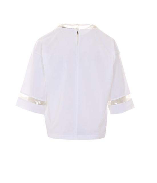 26SS 파비아나 필리피 반팔 티셔츠 JED266F157L90521 WHITE - FABIANA FILIPPI