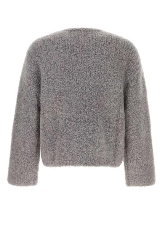 25FW 세퍼 스웨터 FW25JERMAINEFUZ FUZZYBOUCLE GREY - SEFR