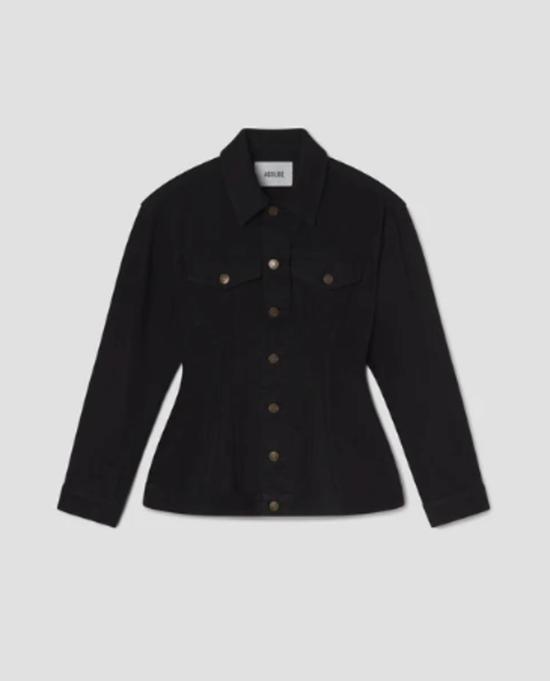  에이골디 데님 자켓 아골드 마이라 재킷 블랙 - AGOLDE