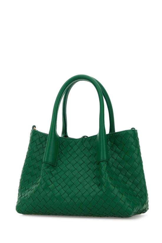 26SS 보테가베네타 스몰 피나코테카 토트백 819004V5AG1 3120 Green - BOTTEGA VENETA