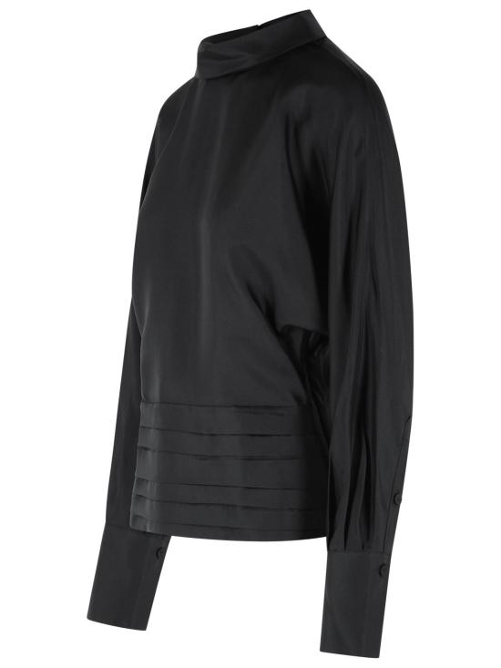 26SS 로에 블라우스 418 20 035001 Black - ROHE