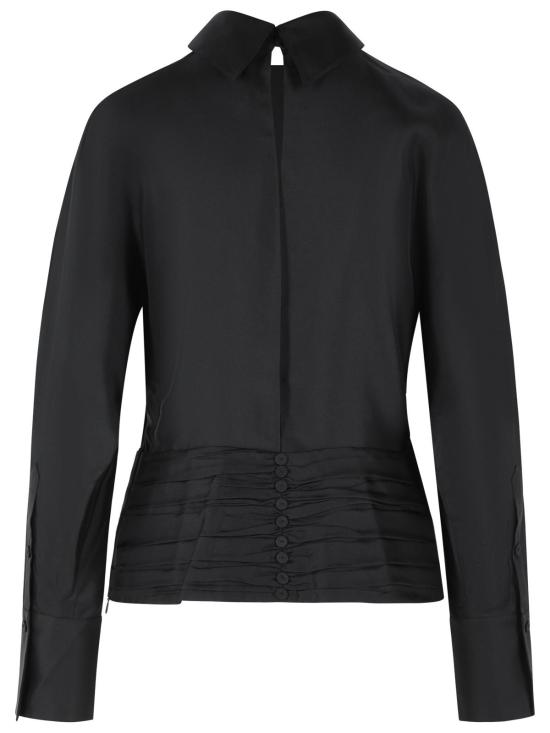 26SS 로에 블라우스 418 20 035001 Black - ROHE