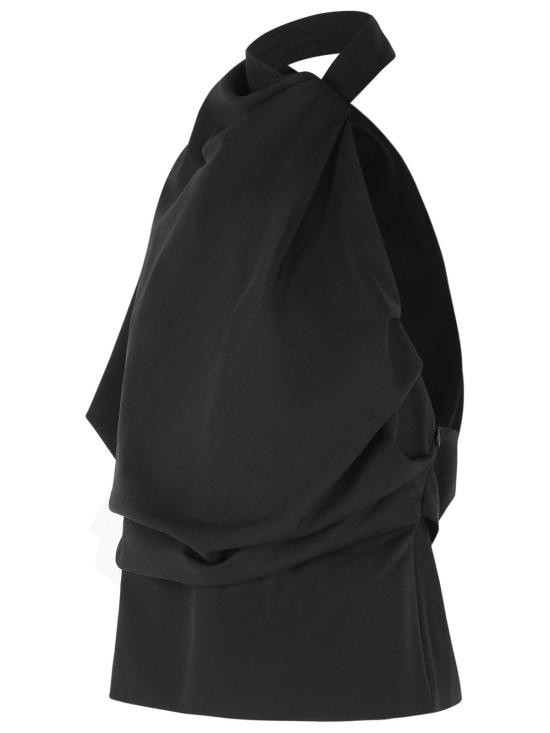 26SS 로에 블라우스 418 20 036001 Black - ROHE