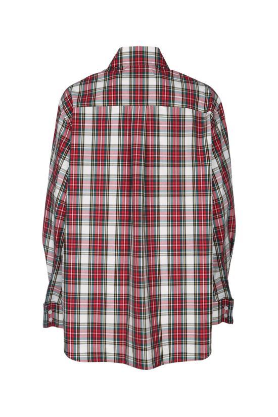 26SS 셀린느 셔츠 RC0C11544 GDN9 WHITEREDGREEN - CELINE