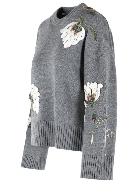 26SS 심카이 스웨터 126 2212 KNICKEL MELANGE Grey - SIMKHAI