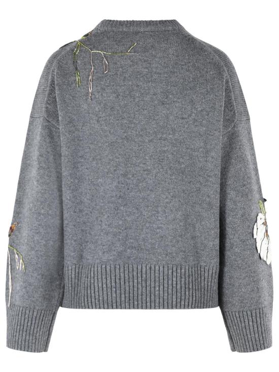 26SS 심카이 스웨터 126 2212 KNICKEL MELANGE Grey - SIMKHAI