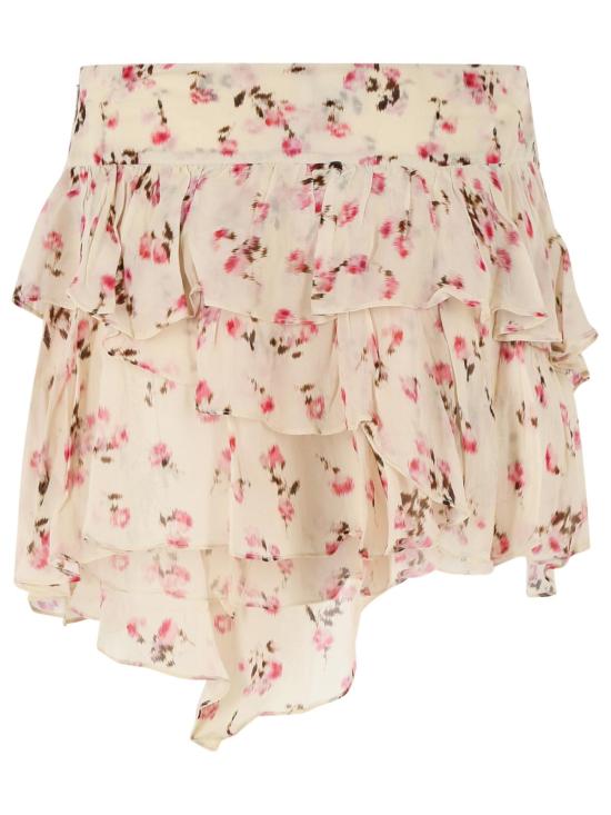 26SS 이자벨마랑에뚜왈 숏 스커트 JU0486FA D1J08E90BE Beige - ISABEL MARANT ETOILE