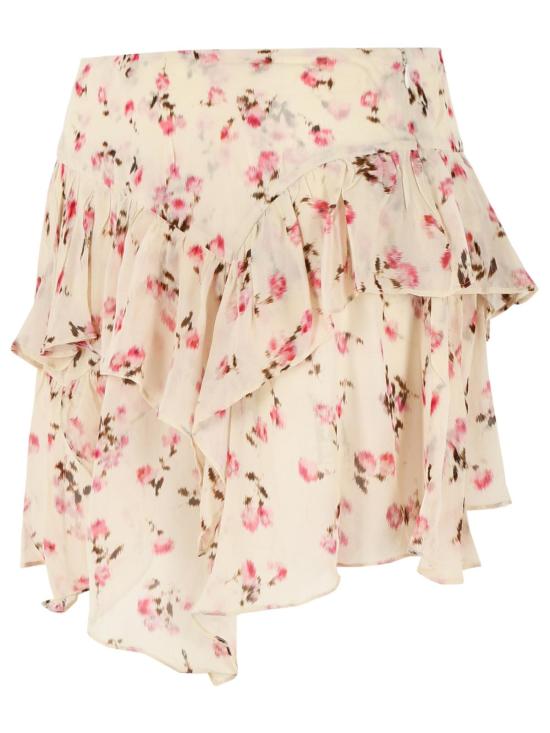 26SS 이자벨마랑에뚜왈 숏 스커트 JU0486FA D1J08E90BE Beige - ISABEL MARANT ETOILE
