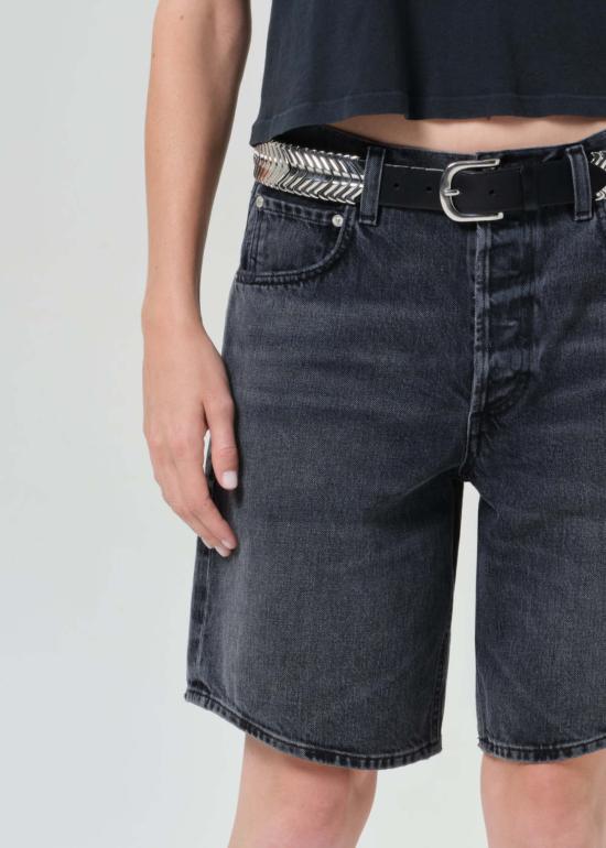  시티즌 오브 휴머니티 데님 숏팬츠 인류 시민 아일라 쇼트 빈티지 블랙 - CITIZEN OF HUMANITY