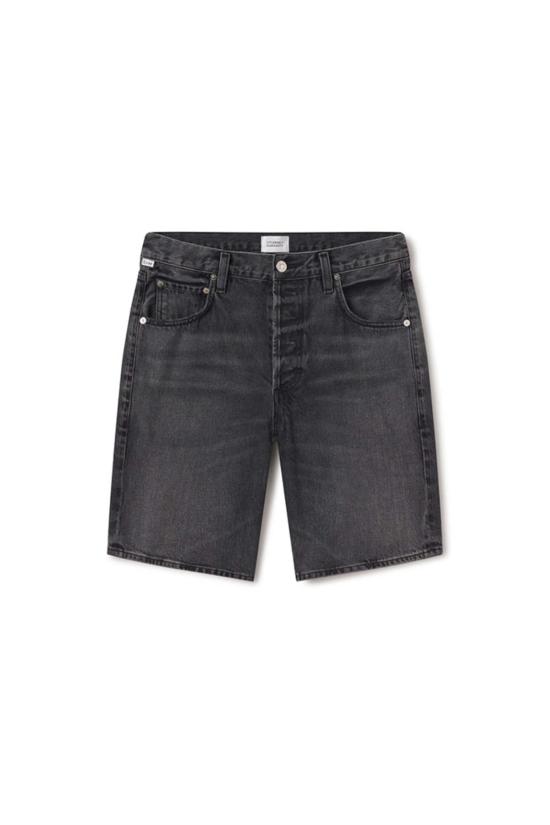  시티즌 오브 휴머니티 데님 숏팬츠 인류 시민 아일라 쇼트 빈티지 블랙 - CITIZEN OF HUMANITY