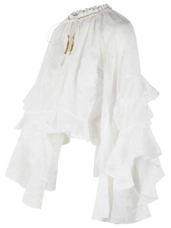 26SS 짐머만 블라우스 6883TRS263IVORY Ivory - ZIMMERMANN