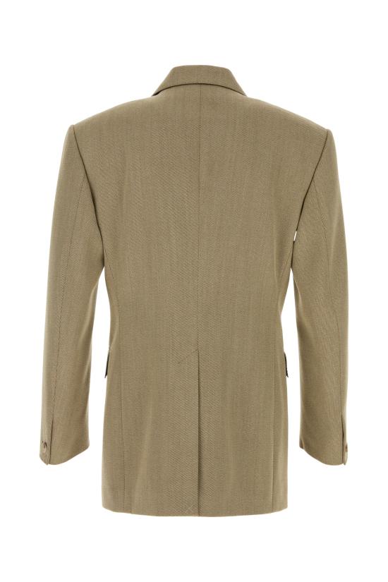 26SS 셀린느 울 콜론 재킷 RV11R0W46 31MO MOSS - CELINE