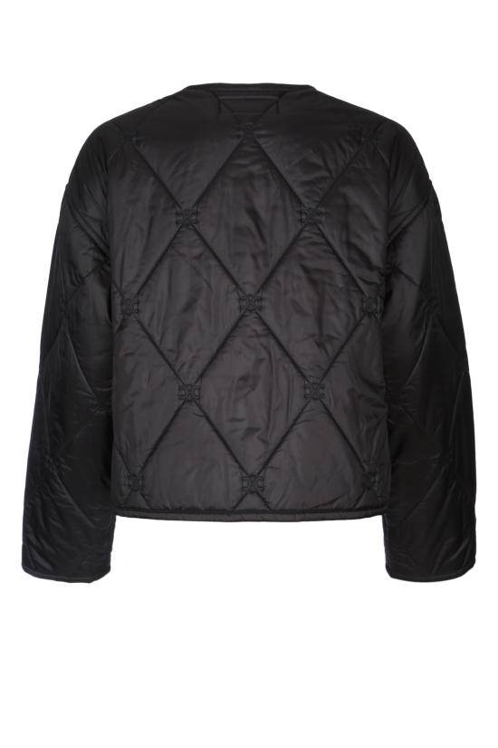 26SS 셀린느 라이트 나일론 퀼트 재킷 RV12F1474 38NO Black - CELINE