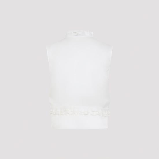 26SS 알베르타 페레티 블라우스 A08051619 0003 AVORIO WHITE - ALBERTA FERRETTI