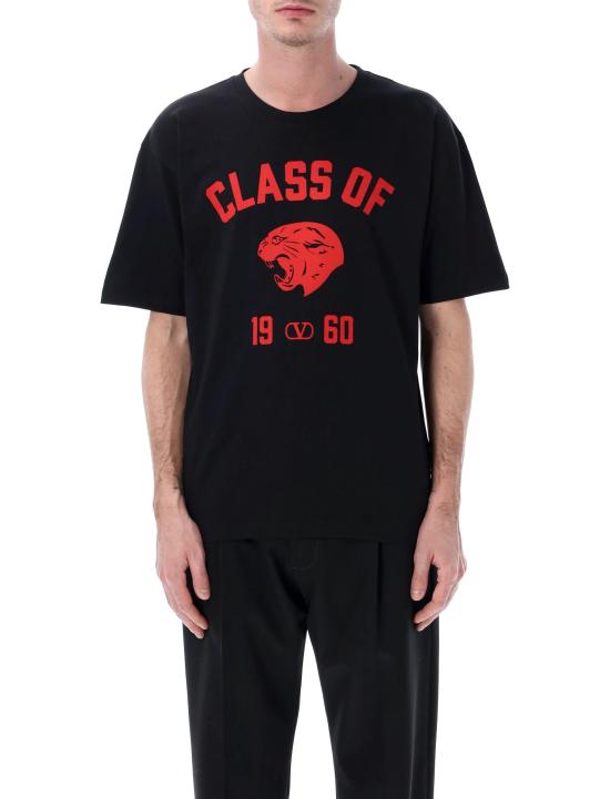 26SS 발렌티노 가라바니 폴로 티셔츠 8V3MG18ABAR 0NR NERO ROSSO