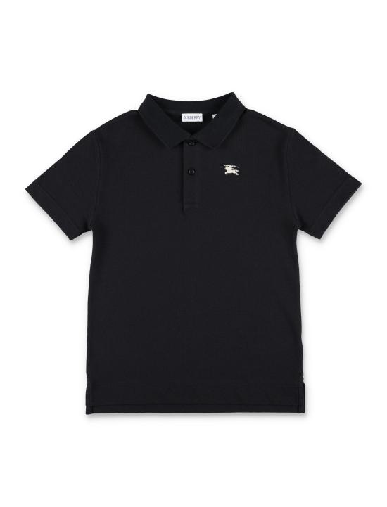 26SS [키즈] 버버리 폴로 셔츠 8117373 A1189 BLACK