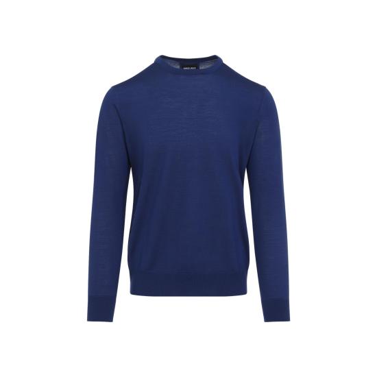 26SS 조르지오 아르마니 스웨터 8NSM01 SM99Z UB130 ROYAL BLUE