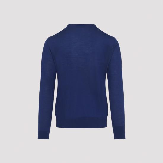 26SS 조르지오 아르마니 스웨터 8NSM01 SM99Z UB130 ROYAL BLUE - GIORGIO ARMANI