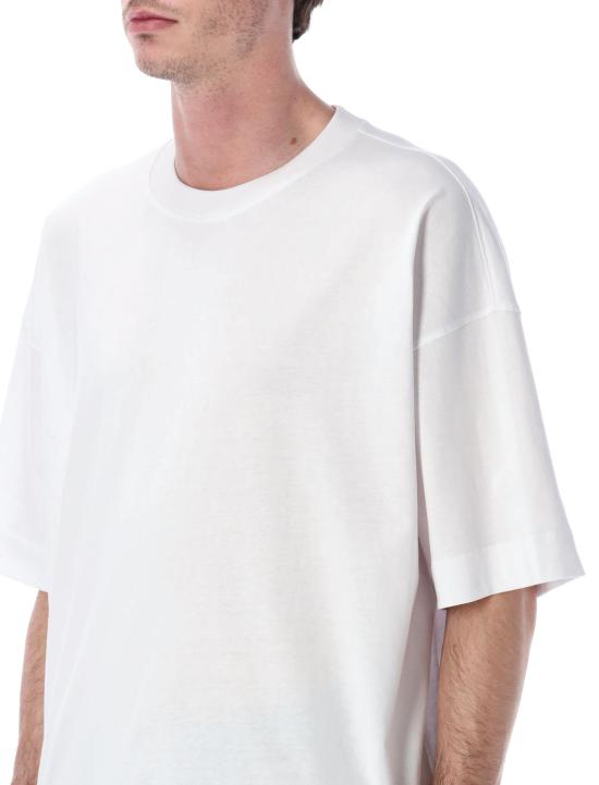 26SS 드리스 반 노튼 폴로 티셔츠 0211113603 001 WHITE - DRIES VAN NOTEN
