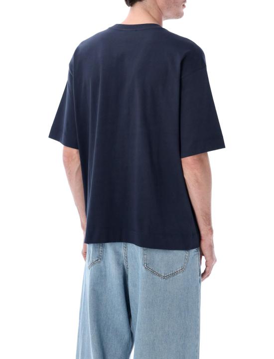 26SS 드리스 반 노튼 폴로 티셔츠 0211103603 509 NAVY - DRIES VAN NOTEN