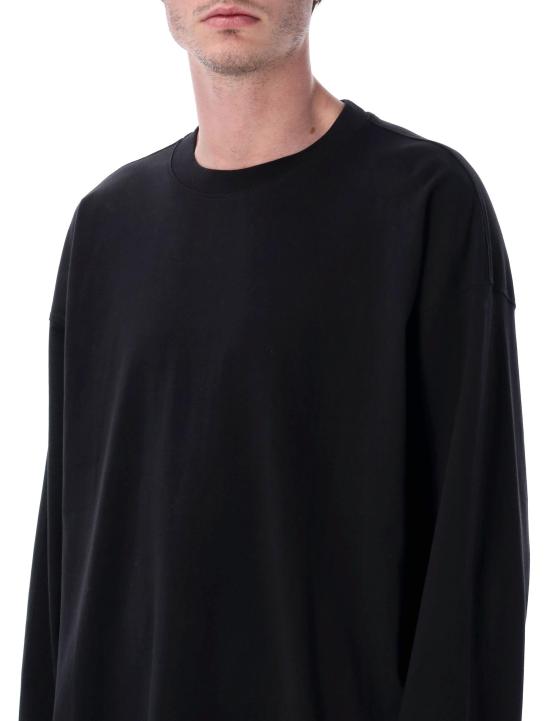 26SS 드리스 반 노튼 폴로 티셔츠 0211123603 900 BLACK - DRIES VAN NOTEN