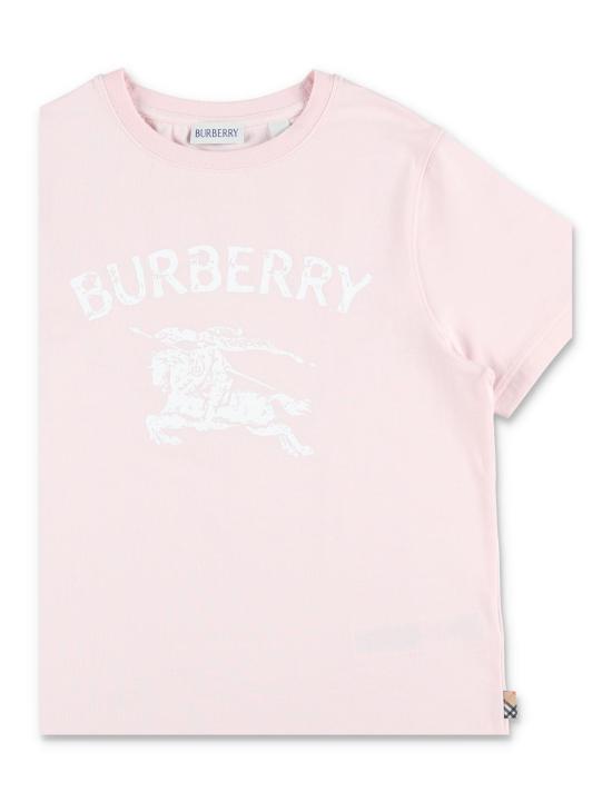 26SS [키즈] 버버리 폴로 셔츠 8117800 A1439 ICE PINK - BURBERRY