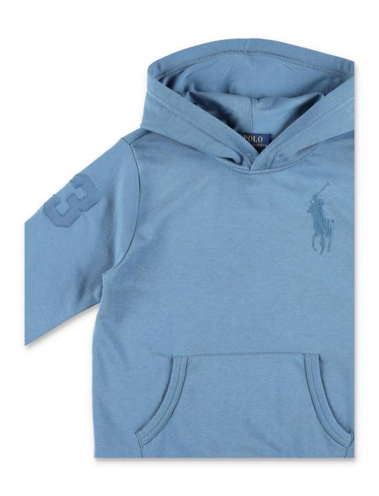 26SS [키즈] 랄프 로렌 트레이닝 상의 A12245 002 CAMP BLUE - RALPH LAUREN