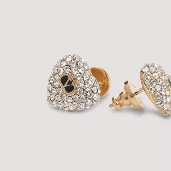 26SS 발렌티노 가라바니 이어링 8W2J0BA6VTI RG5 ORO NERO CRYSTAL METALLIC - VALENTINO GARAVANI