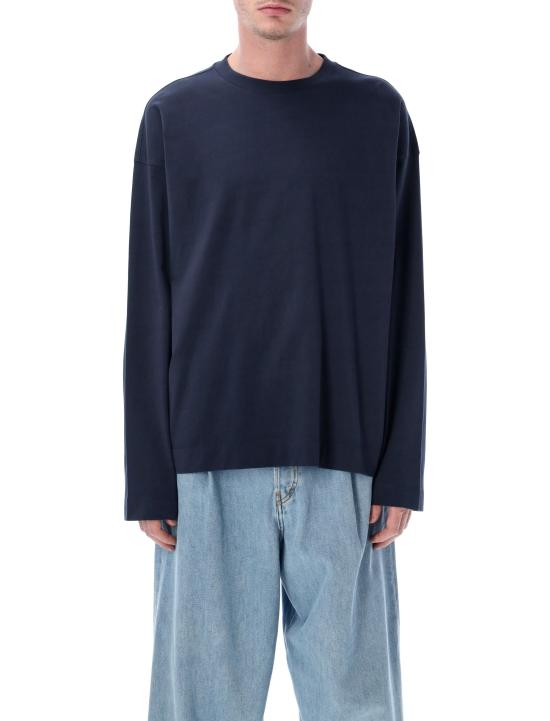 26SS 드리스 반 노튼 폴로 티셔츠 0211123603 509 NAVY