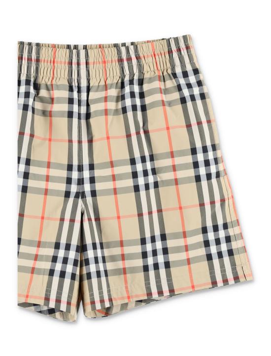 26SS [키즈] 버버리 스윔팬츠 8117147 B9368 SAND IP CHECK - BURBERRY