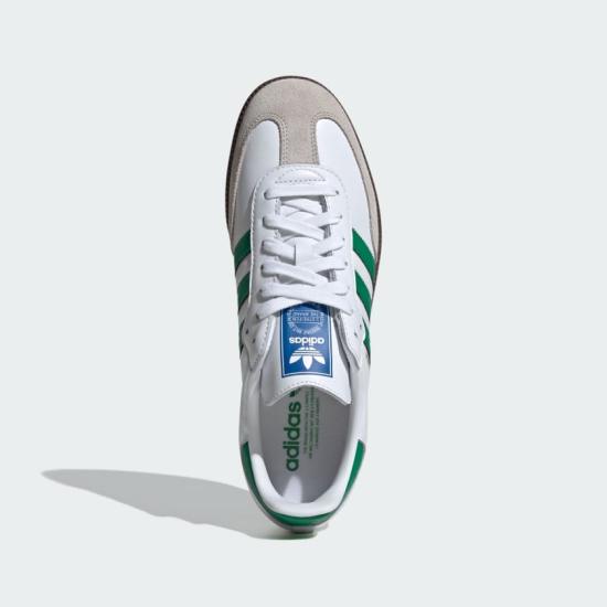  아디다스 스니커즈 IG1024 Cloud White Green Supplier Colour DOM - ADIDAS