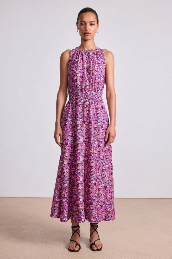  어피스 어파트 롱 원피스 발리 작약 드레스