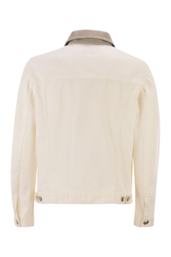 26SS 브루넬로 쿠치넬리 자켓 M277P6911 CTI79 WHITE - BRUNELLO CUCINELLI