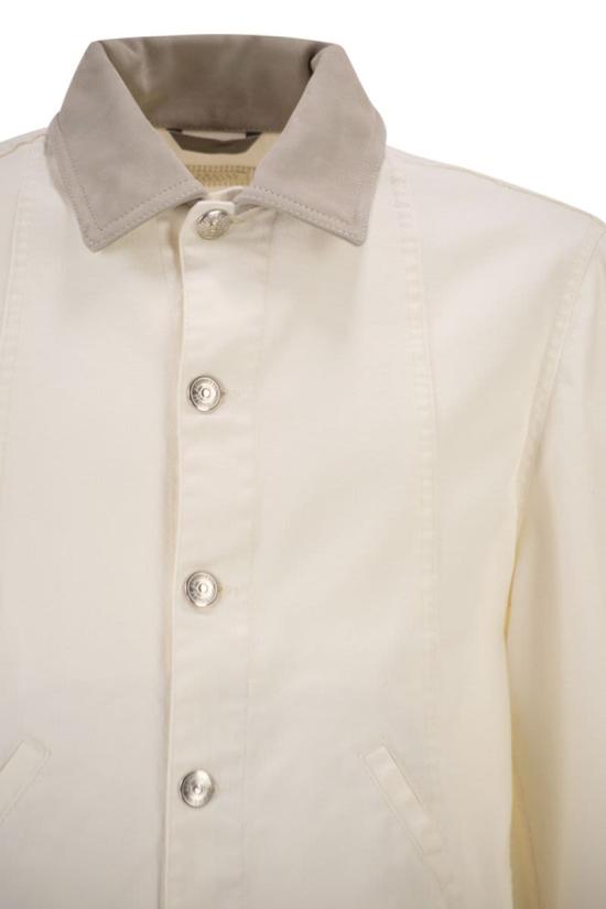 26SS 브루넬로 쿠치넬리 자켓 M277P6911 CTI79 WHITE - BRUNELLO CUCINELLI