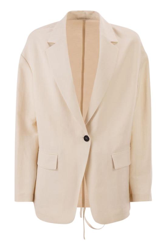 26SS 브루넬로 쿠치넬리 자켓 MH1267591 C579 CREAM