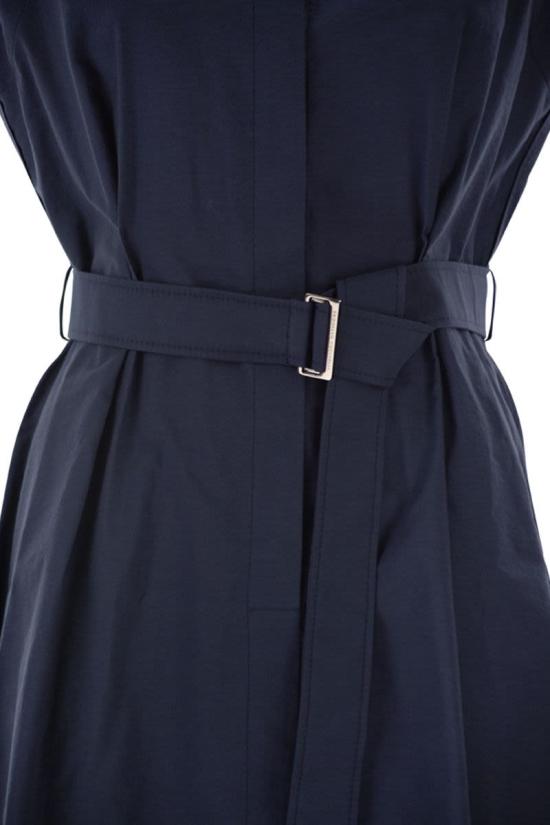 26SS 브루넬로 쿠치넬리 미디 원피스 ML140A5286 C4862 BLUE - BRUNELLO CUCINELLI