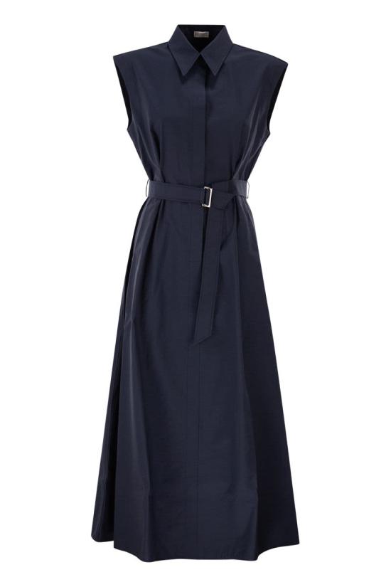 26SS 브루넬로 쿠치넬리 미디 원피스 ML140A5286 C4862 BLUE