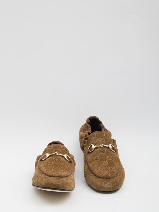 26SS 구찌 로퍼 854414AADWE 2118 CAMEL - GUCCI