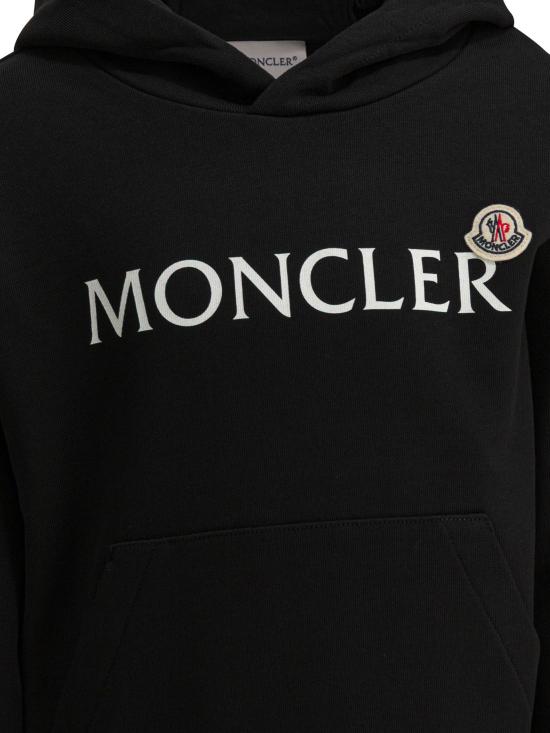26SS [키즈] 몽클레어 니트/스웻셔츠 8G0000989AKM999 BLACK - MONCLER