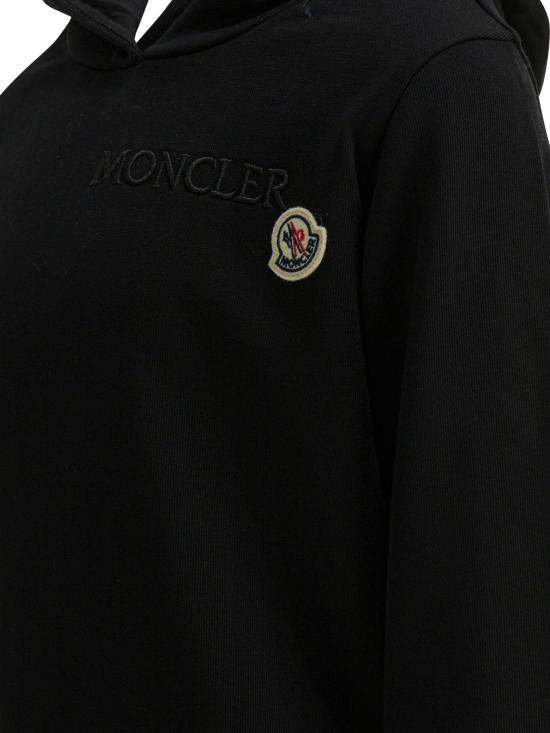 26SS [키즈] 몽클레어 니트/스웻셔츠 8G00011K89AKM999 BLACK - MONCLER