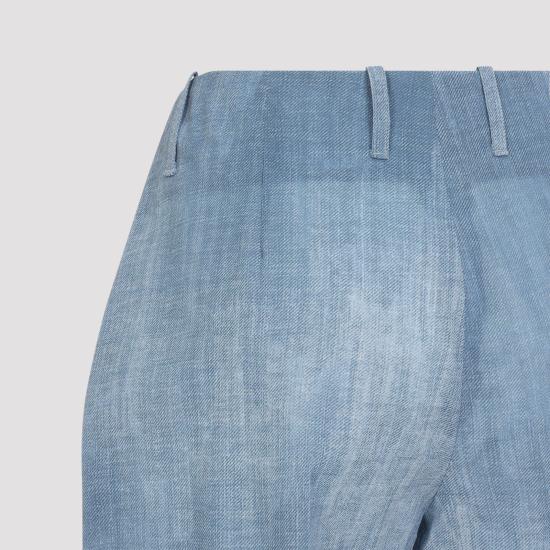 26SS 에르마노 설비노 스트레이트 팬츠 D486P315RWK S4217 BLUE - ERMANNO SCERVINO