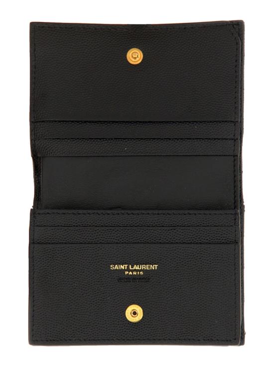 26SS 생로랑 지갑 668290BOWA1 1000 BLACK - SAINT LAURENT