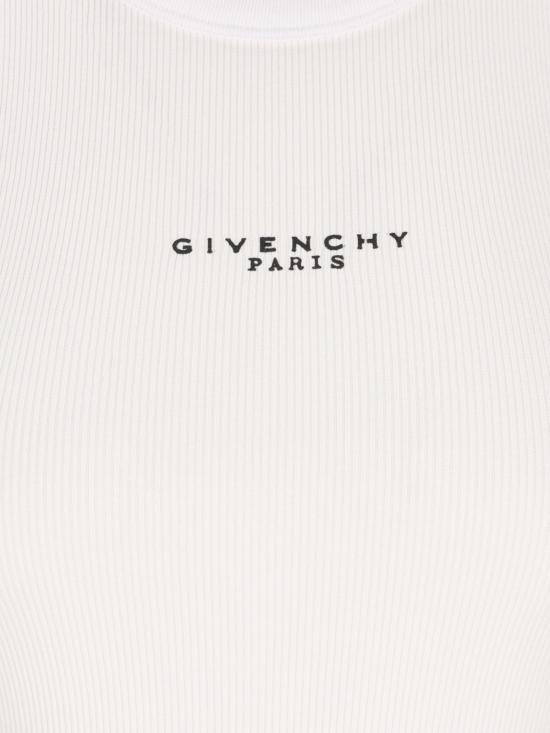  지방시 반팔 티셔츠 BW70FPP7BR 100 WHITE - GIVENCHY