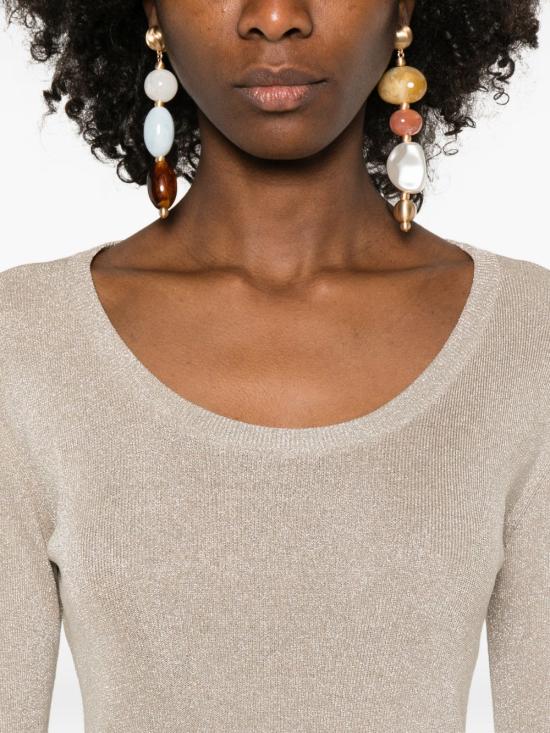 26SS 파비아나 필리피 스웨터 MAD266F067D9620145 IVORY - FABIANA FILIPPI