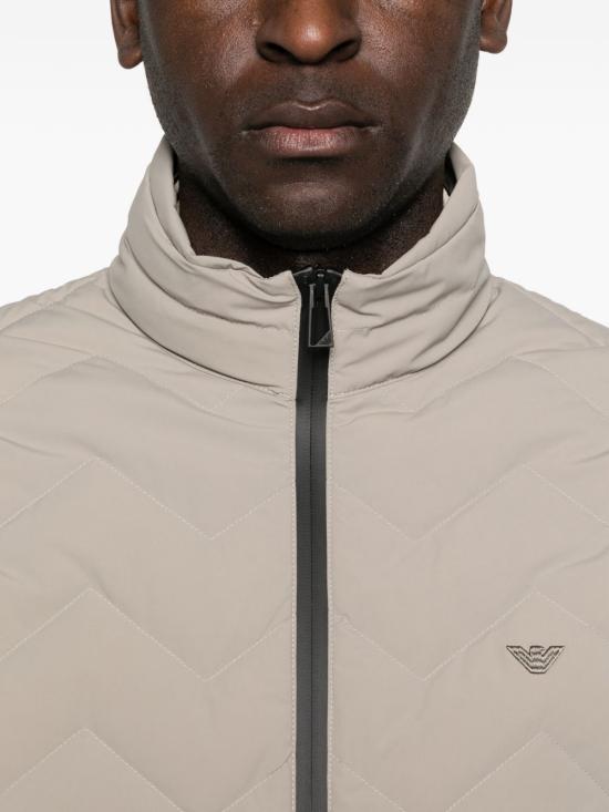 26SS 엠포리오 아르마니 베스트 EM004946AF18499U8049 DOVE GREY - EMPORIO ARMANI